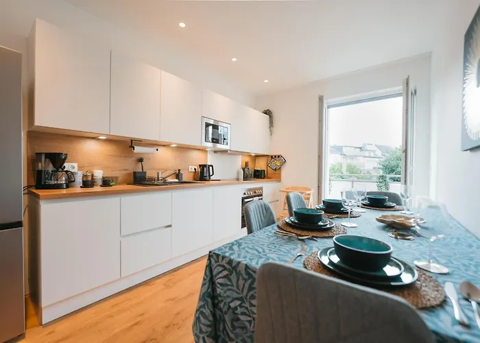 Designer 2br Flat Near Center & The Mosel River *